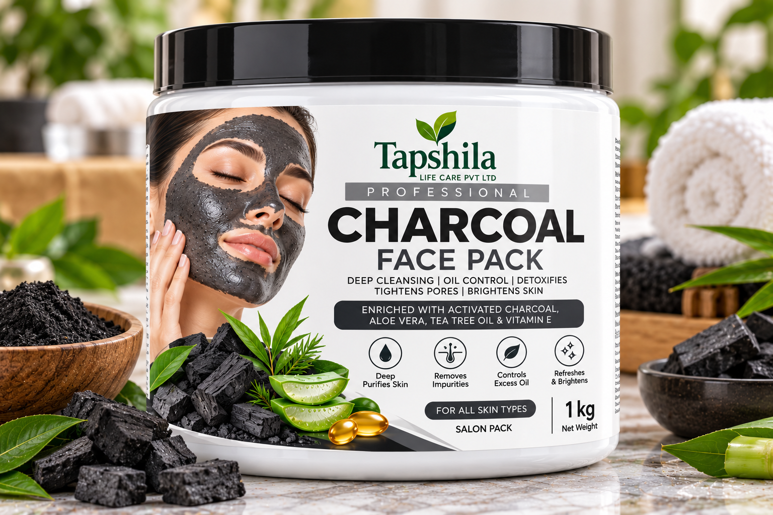 Charcoal Face Pack
