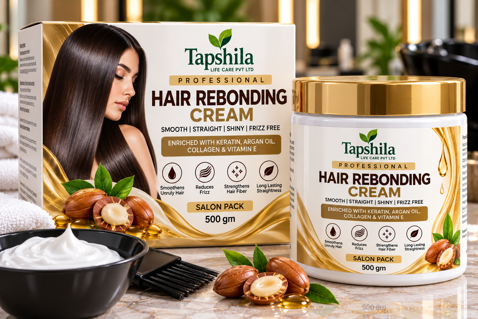 Hair Rebonding Cream